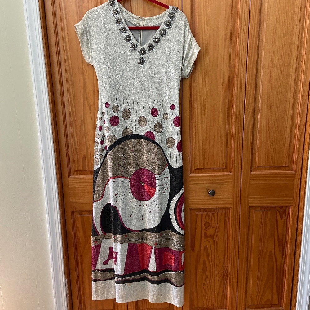 One of Kind Designer Sample Maxi Dress